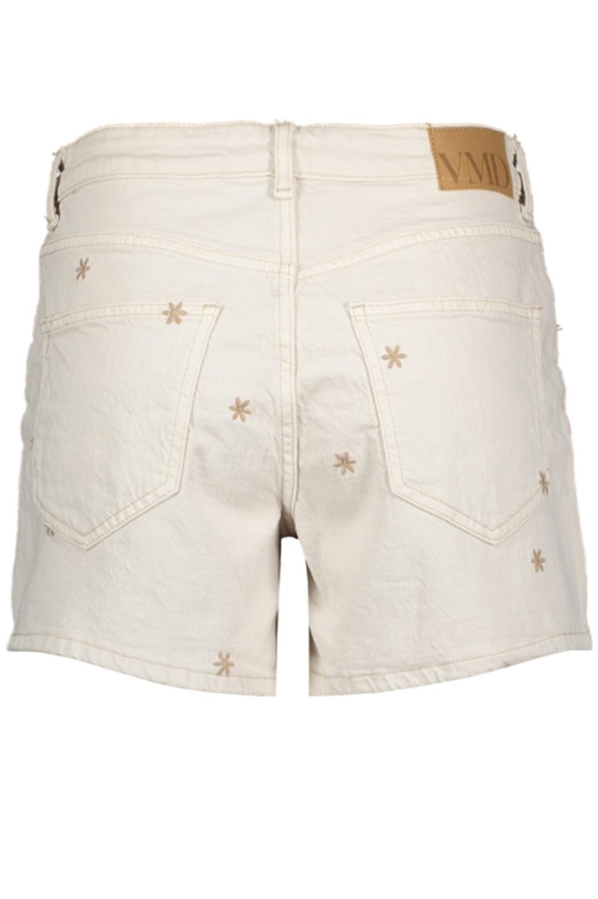 VMTESS MR ECRU FLOWER SHORTS 10332323 ECRU/SILVER MINK FLOWER